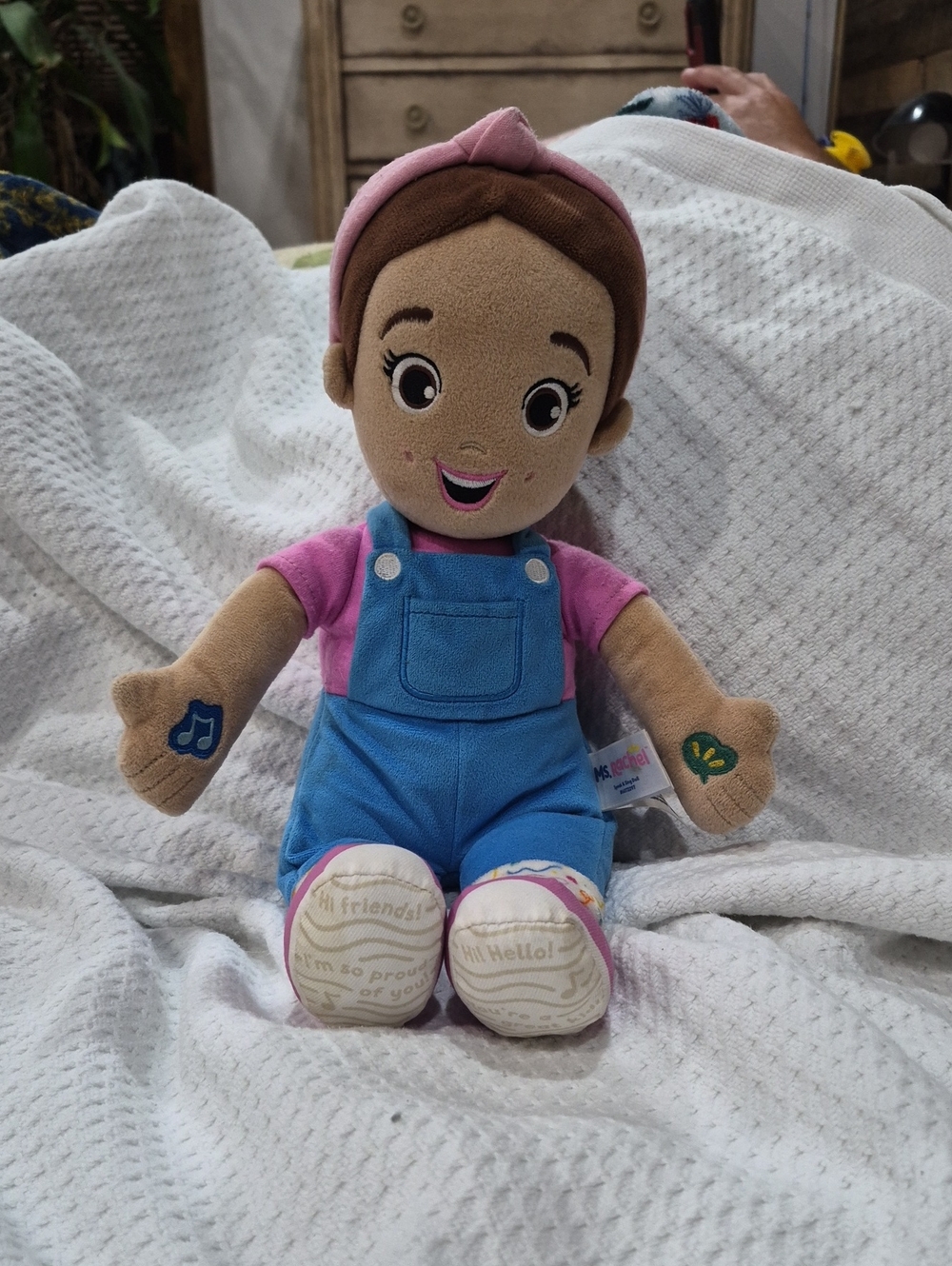Ms. Rachel Speak And Sing 16 Inch Plush Doll Stuffy Working Voicebox